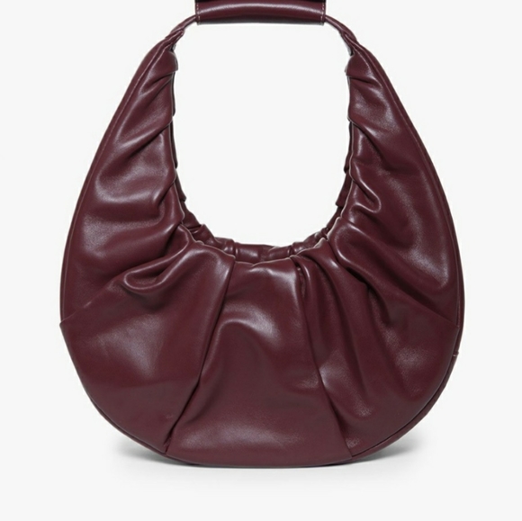 STAUD Bags Kendall Jenner It Bag Staud Soft Moon Bag Bordeaux